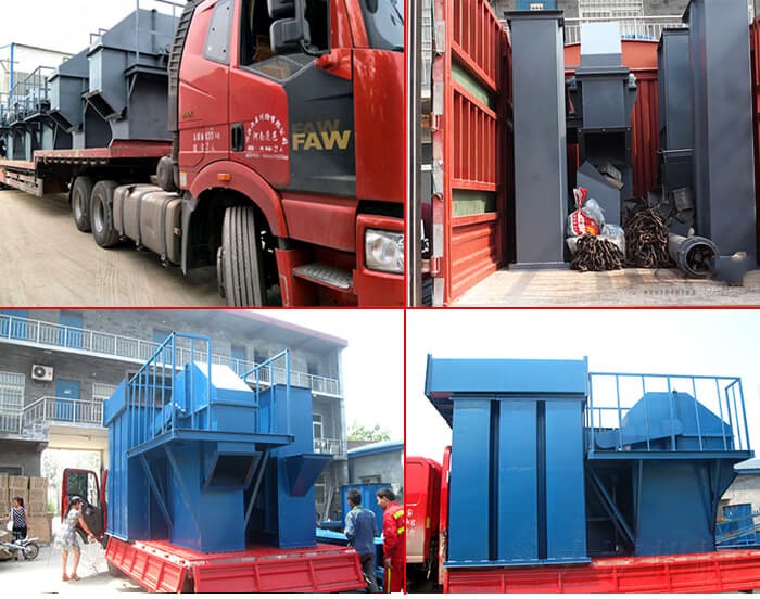 TD、D型斗式提升机发货现场图片