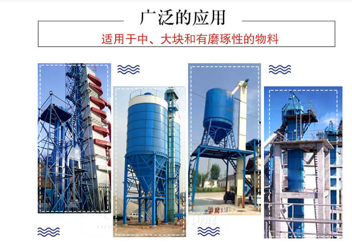 斗式提升机主要适用范围主要是化工，粮食，建筑材料较多。